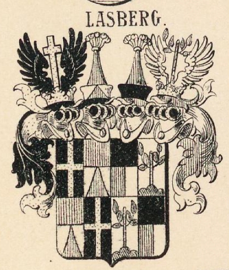 Lasberg Coat of Arms / Family Crest 2