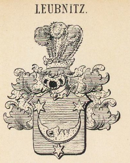 Leubnitz Coat of Arms / Family Crest 1