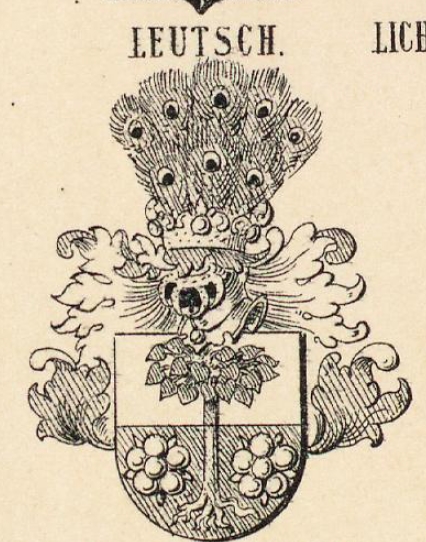 Leutsch Coat of Arms / Family Crest 2