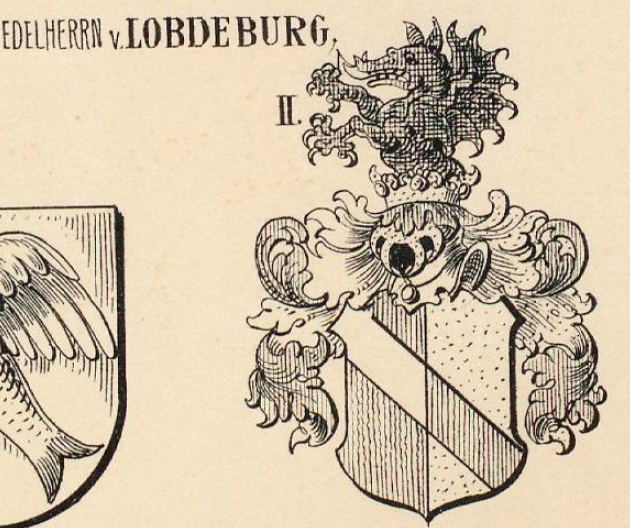 Lobdeburg Coat of Arms / Family Crest 2