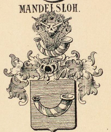 Mandelsloh Coat of Arms / Family Crest 3