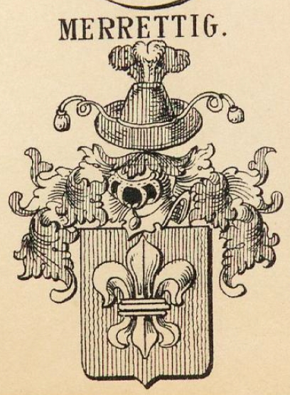 Merrettig Coat of Arms / Family Crest 1