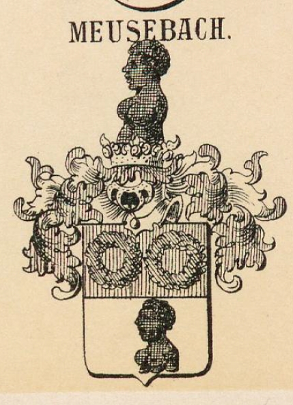 Meusebach Coat of Arms / Family Crest 3