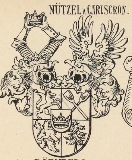 Nutzel Coat of Arms / Family Crest 2