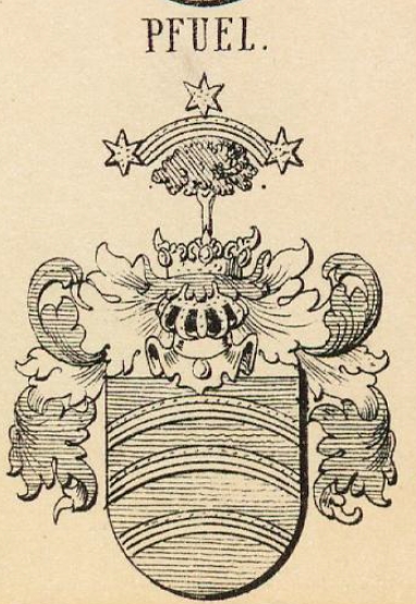 Pfuel Coat of Arms / Family Crest 3