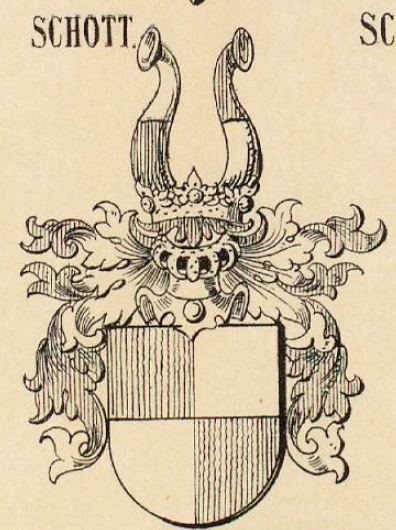 Schott Coat of Arms / Family Crest 1