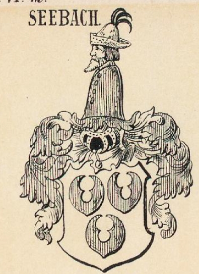 Seebach Coat of Arms / Family Crest 0