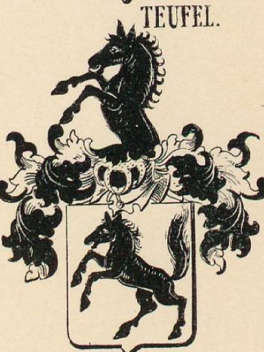 Teufel Coat of Arms / Family Crest 8