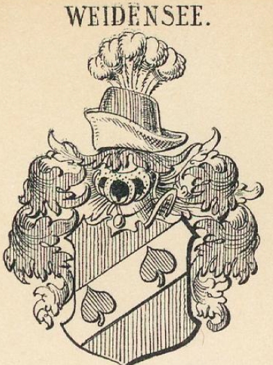 Weidensee Coat of Arms / Family Crest 1