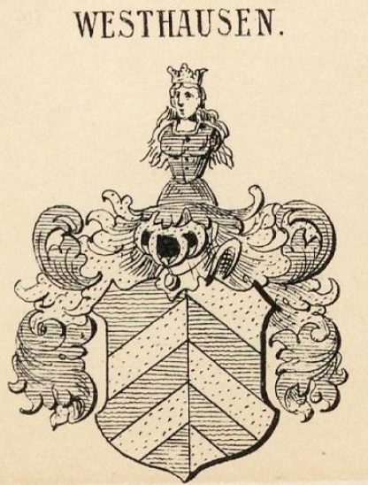 Westhausen Coat of Arms / Family Crest 2