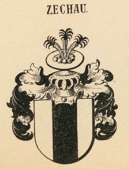 Zechau Coat of Arms / Family Crest 1