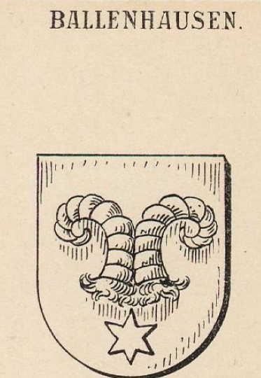 Ballenhausen Coat of Arms / Family Crest 1