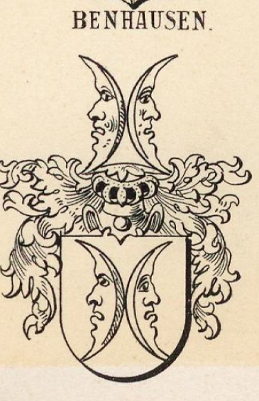 Benhausen Coat of Arms / Family Crest 1