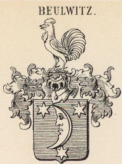 Beulwitz Coat of Arms / Family Crest 1