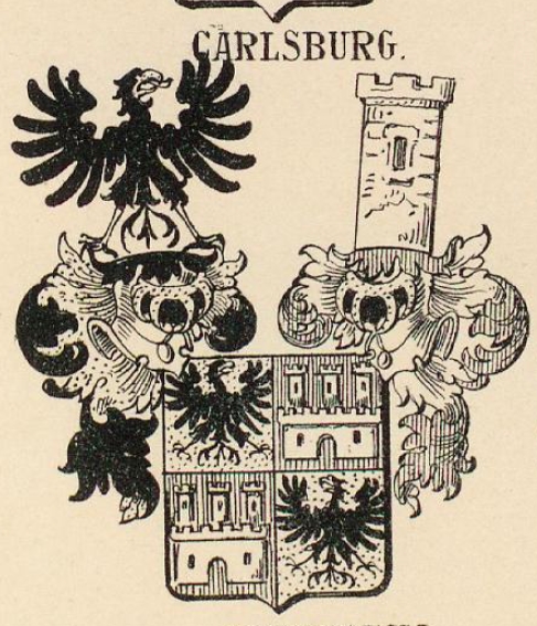 Carlsburg Coat of Arms / Family Crest 1