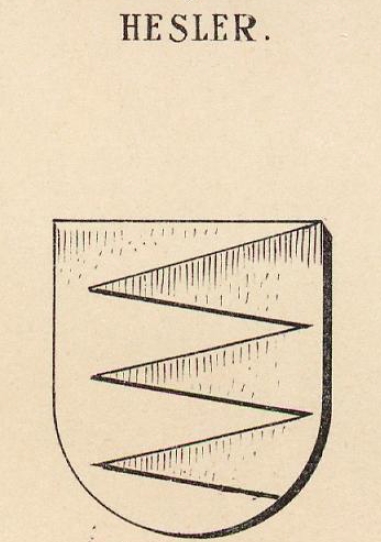 Hesler Coat of Arms / Family Crest 2