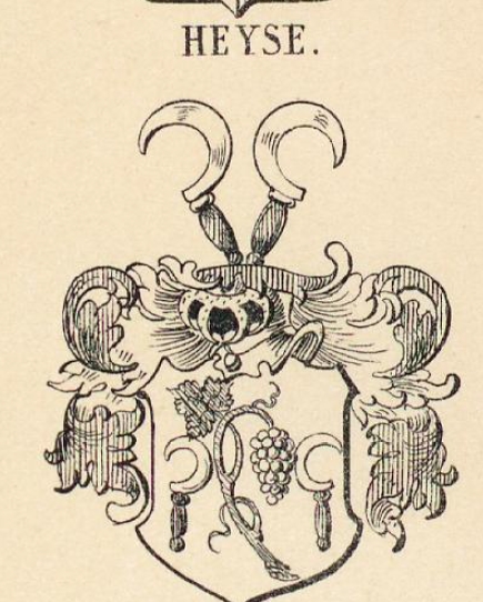 Heyse Coat of Arms / Family Crest 4