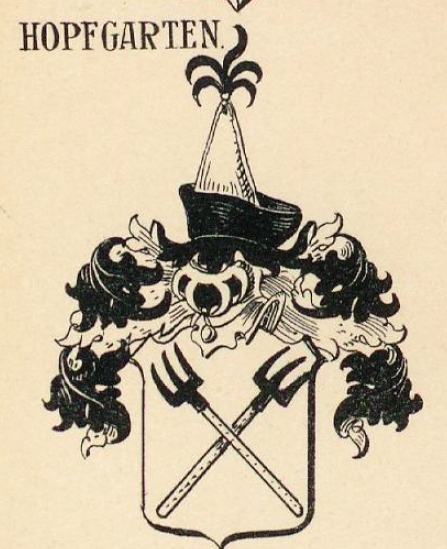 Hopfgarten Coat of Arms / Family Crest 2