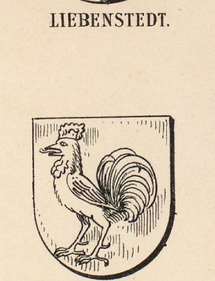 Liebenstedt Coat of Arms / Family Crest 1