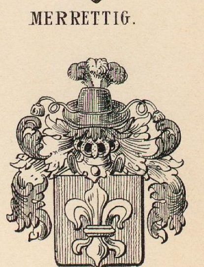 Merrettig Coat of Arms / Family Crest 2