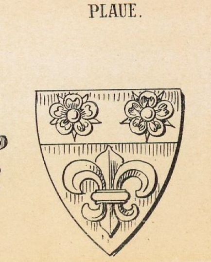 Plaue Coat of Arms / Family Crest 1
