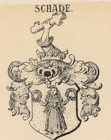 Schade Coat of Arms / Family Crest 13
