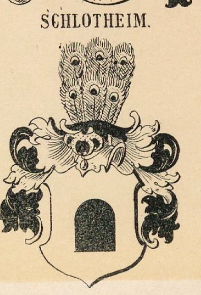 Schlotheim Coat of Arms / Family Crest 11