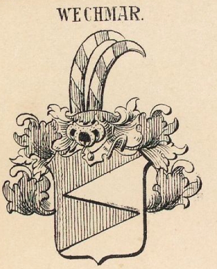 Wechmar Coat of Arms / Family Crest 4