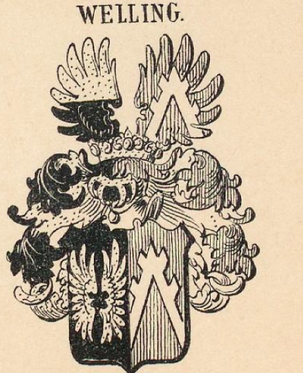 Welling Coat of Arms / Family Crest 2