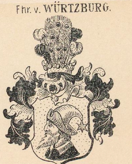 Wurtzburg Coat of Arms / Family Crest 1