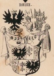 hauser Coat of Arms / Family Crest 3