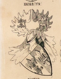 hauser Coat of Arms / Family Crest 4