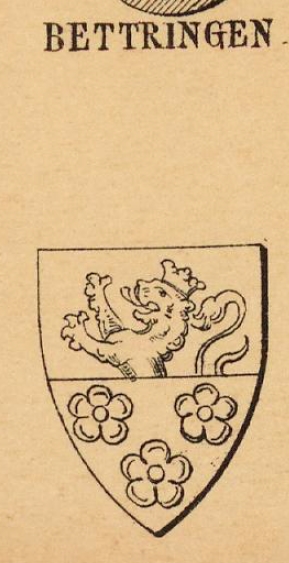 Bettringen Coat of Arms / Family Crest 0