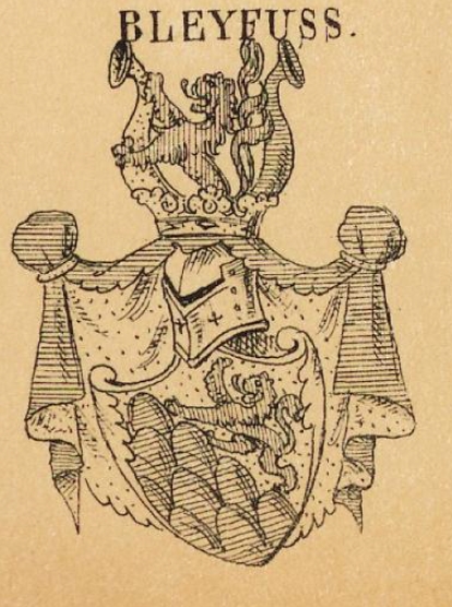 Bleyfuss Coat of Arms / Family Crest 0