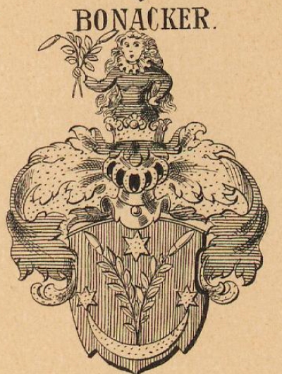 Bonacker Coat of Arms / Family Crest 2