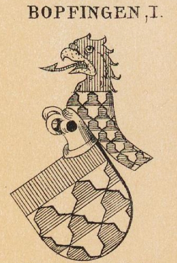 Bopfingen Coat of Arms / Family Crest 1