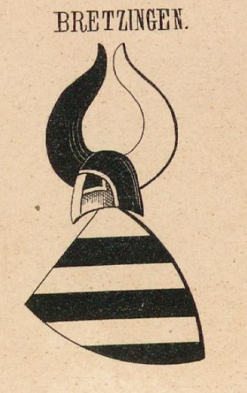 Bretzingen Coat of Arms / Family Crest 0