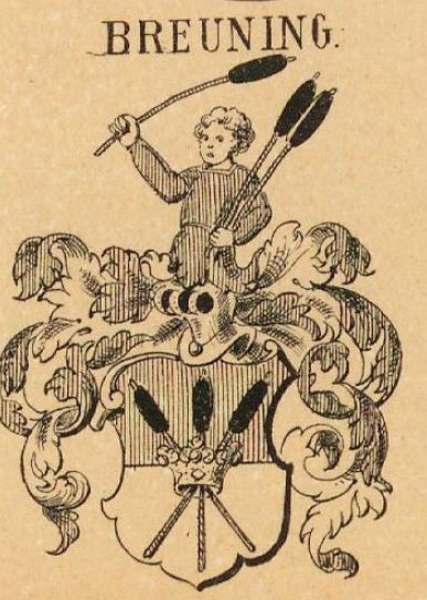 Breuning Coat of Arms / Family Crest 1