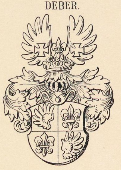 Deber Coat of Arms / Family Crest 0