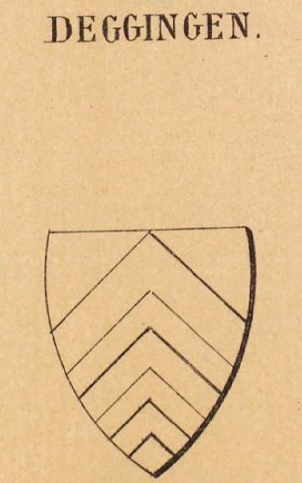 Deggingen Coat of Arms / Family Crest 0