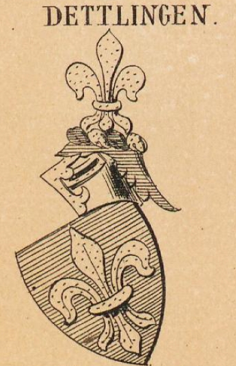 Dettlingen Coat of Arms / Family Crest 0