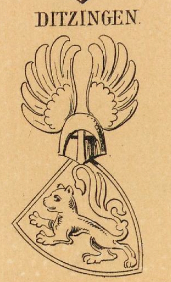 Ditzingen Coat of Arms / Family Crest 0
