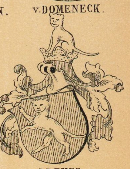 Domeneck Coat of Arms / Family Crest 0