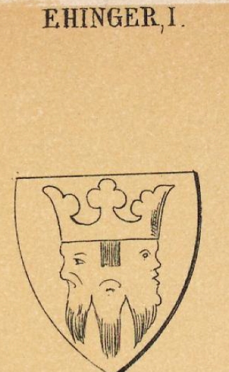 Ehinger Coat of Arms / Family Crest 1