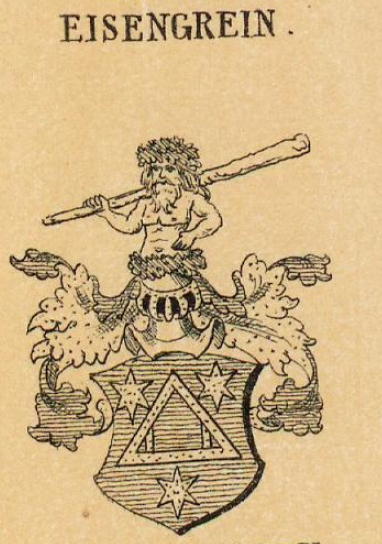 Eisengrein Coat of Arms / Family Crest 3
