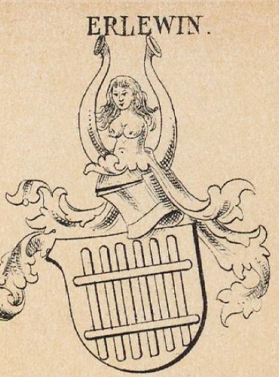 Erlewin Coat of Arms / Family Crest 0