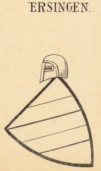 Ersingen Coat of Arms / Family Crest 0