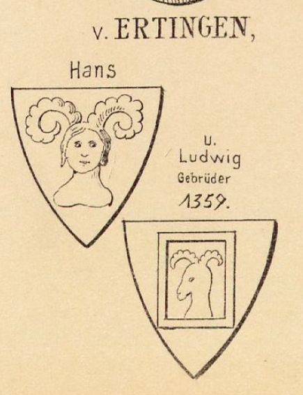 Ertingen Coat of Arms / Family Crest 0