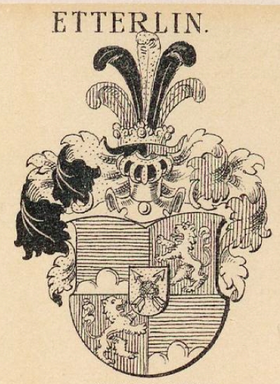 Etterlin Coat of Arms / Family Crest 0