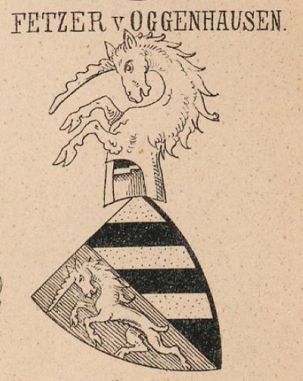Fetzer Coat of Arms / Family Crest 1